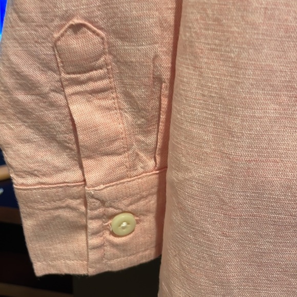 Gymboree *pale pink* Linen blend long sleeve 4T NWT - Picture 4 of 4